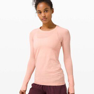 NWOT Lululemon Swiftly Tech Long Sleeve Light Pink